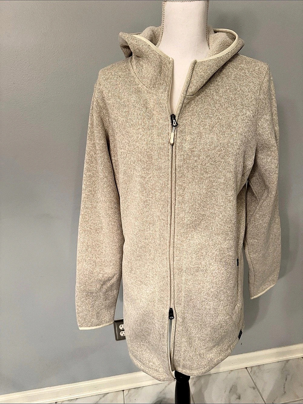 LL Bean Sweater Fleece Jacket